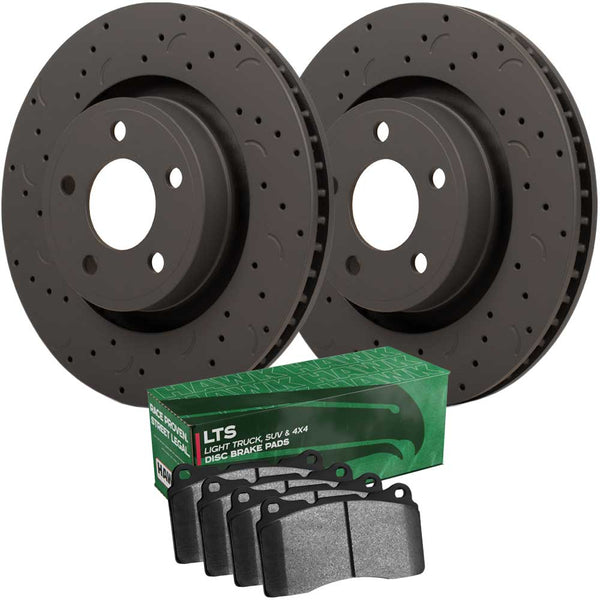 Hawk Performance HKC4320.266Y Brake Kit - Front - Hawk Pads Direct