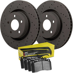 Hawk Performance HKC5321.145Z Brake Kit - Rear